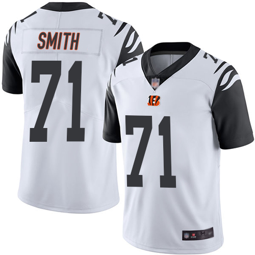 Cincinnati Bengals Limited White Men Andre Smith Jersey NFL Footballl #71 Rush Vapor Untouchable